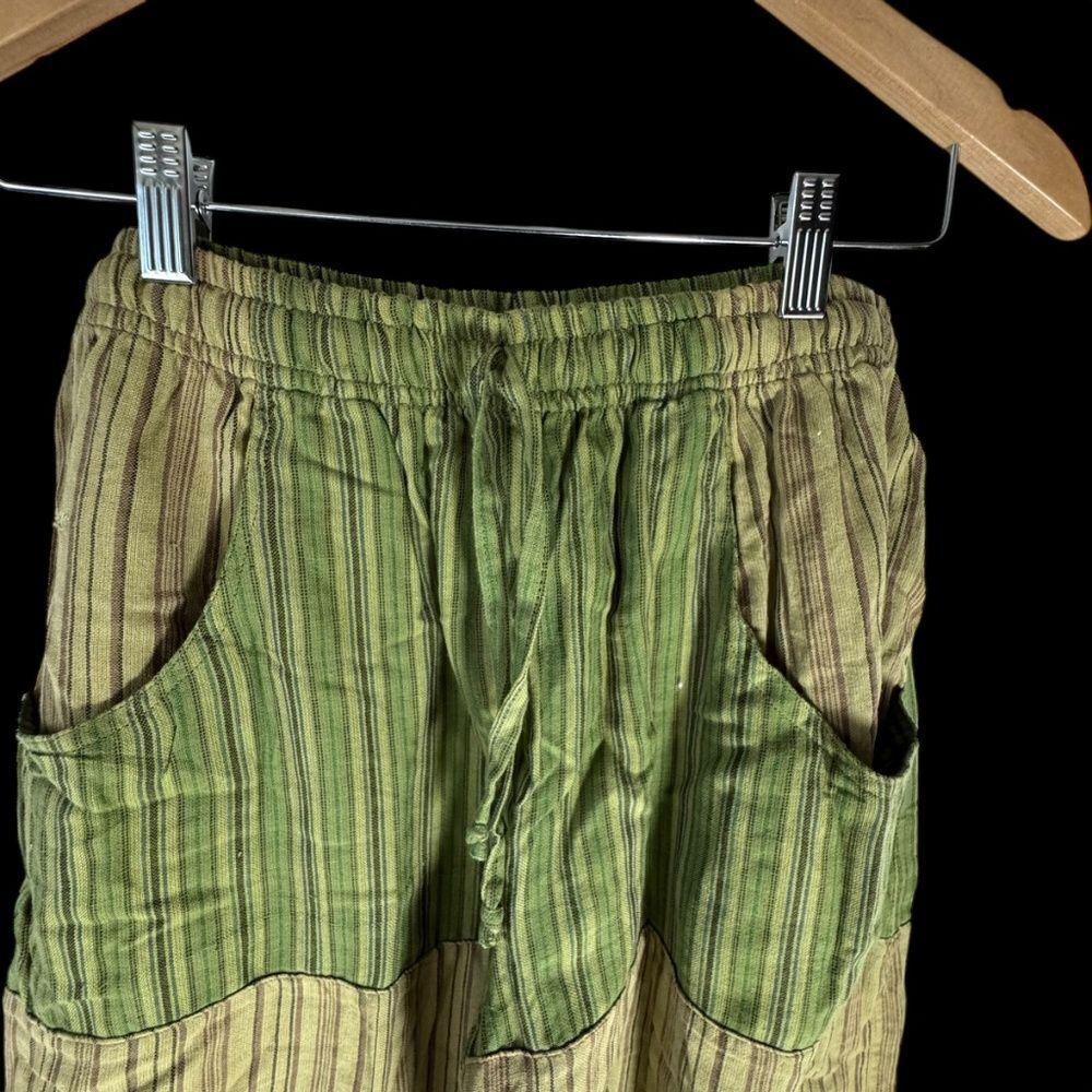 Soul Flower Ethically Created Patchwork Stripe Pa… - image 5